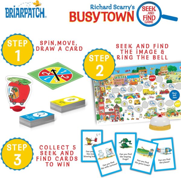 Briarpatch, Richard Scarry's Busytown Seek and Find Game, Based on Early Reader Books for Preschool, Kindergarten and 1st Grade - Image 6