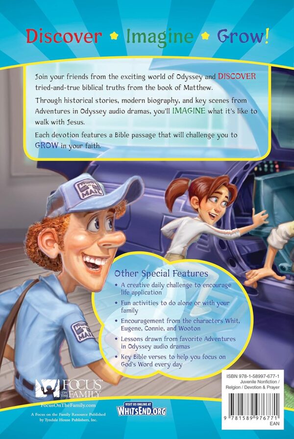 90 Devotions for Kids in Matthew: Life-Changing Values from the Book of Matthew (Adventures in Odyssey Books) - Image 3