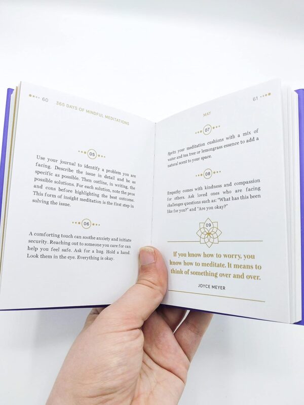 365 Days of Mindful Meditations: Daily Guidance for a Calmer, Happier You - Image 5