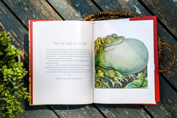 Aesop's Fables Hardcover: The Classic Edition by acclaimed illustrator, Charles Santore (Bedtime Stories With Moral Lessons) (Charles Santore Children's Classics) - Image 6