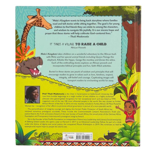 Melo's Kingdom Interactive Children's Storybook with Scripture, and African Proverbs - Image 3