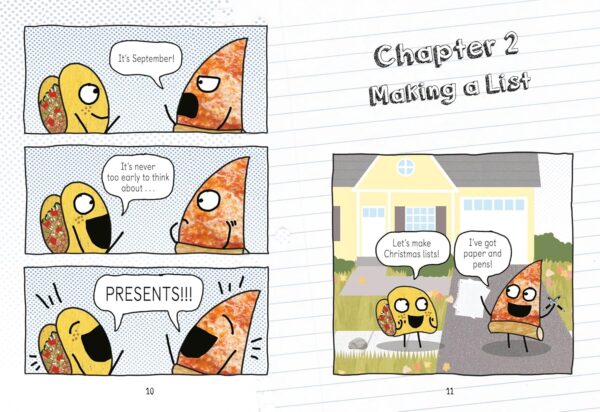 Pizza and Taco: Best Christmas Ever!: (A Graphic Novel) - Image 4