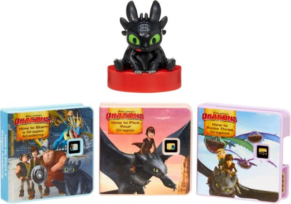 Little Tikes Story Dream Machine DreamWorks How to Train Your Dragon Toothless Collection, Storytime, Learning Books, Audio Play, Toy Gift, Toddlers, Kids Girls Boys Ages 3+ - Image 2