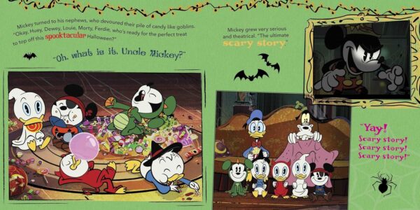 Disney Mickey Mouse: The Scariest Halloween Story Ever! ReadAlong Storybook and CD - Image 4