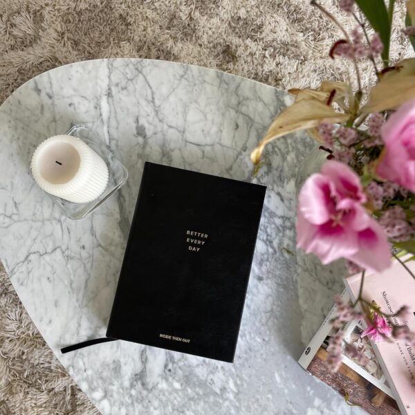 INSIDE THEN OUT Better Every Day Journal - Guided Daily Journal With 365 Pre-Dated Prompts for Self Love, Reflection, Growth, Gratitude, Discovery, Wellness, Healing, Self Help, and Mindfulness - Self Care Routine & Mental Health Gift for Women Men - Image 5