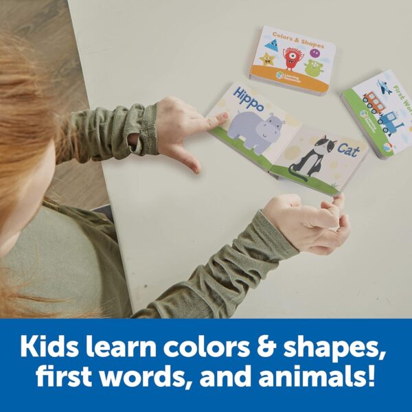 Learning Resources Skill Builders! Toddler Flipbook Library, 3 Pieces, Ages 2+, Educational Toys, Alphabet Learning, Toddler Learning Books, Toddler Activity Book,Back to School - Image 4
