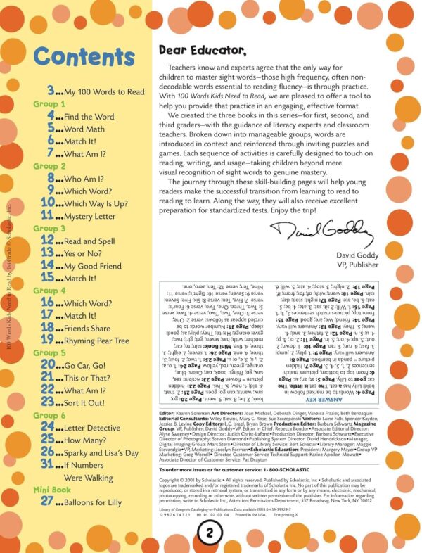 100 Words Kids Need to Read by 1st Grade: Sight Word Practice to Build Strong Readers - Image 3