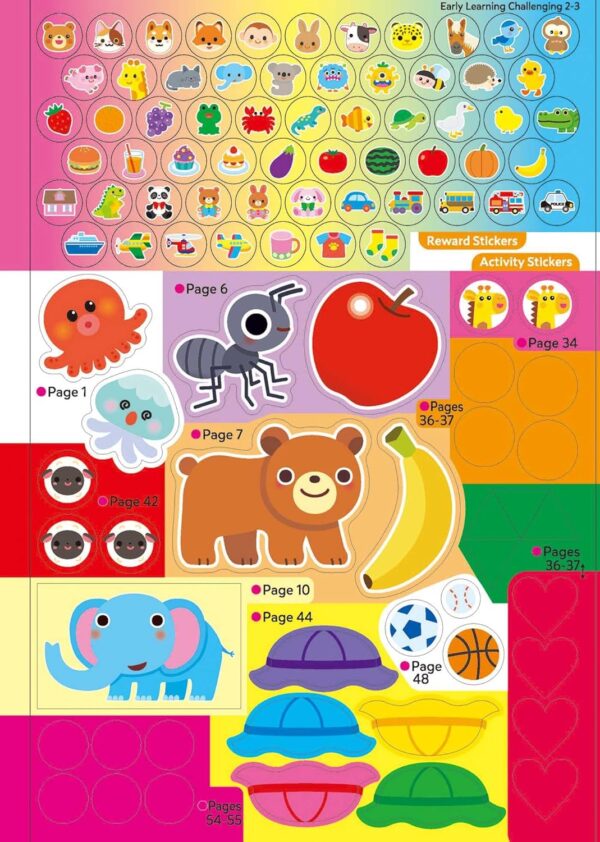 Play Smart Early Learning: Pre-k Activity Workbook : Learn Essential First Skills: Tracing, Coloring, Shapes, Cutting, Drawing, Picture Puzzles, Numbers, Letters; Go-green Activity-board - Image 5