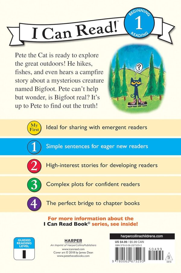 Pete the Cat Goes Camping (I Can Read Level 1) - Image 3