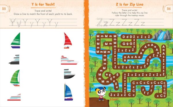 Preschool Activity Book Trucks, Cars, and Airplanes: 80 Games to Learn Letters, Numbers, Colors, and Shapes (School Skills Activity Books) - Image 5