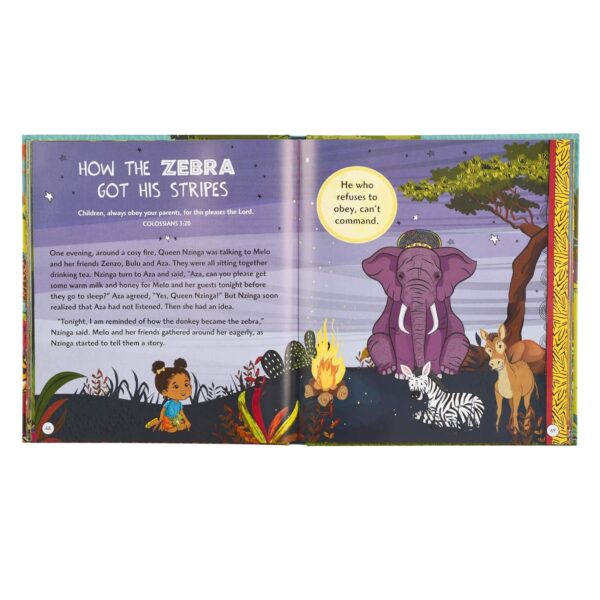 Melo's Kingdom Interactive Children's Storybook with Scripture, and African Proverbs - Image 5
