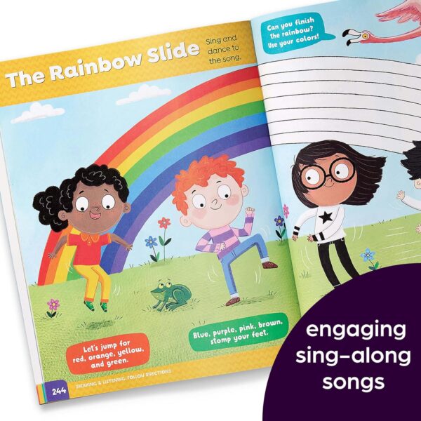 Get Ready for Preschool: Learning Activities including Language Arts, Creativity, Math and Life Skills, First Day of Preschool Crafts, Activities, Songs and More - Image 7
