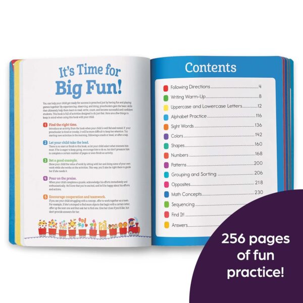 Preschool Big Fun Workbook: 256-Page Preschool Activity Book Full of Preschool Math, Language Arts, Writing Practice, Shapes Practice, Puzzles and More (Highlights™ Big Fun Activity Workbooks) - Image 4