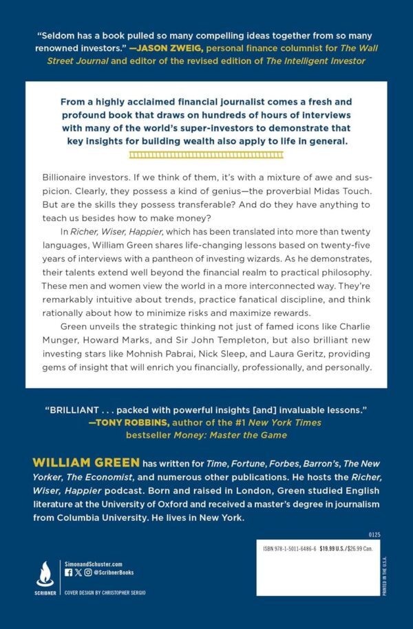 Richer, Wiser, Happier: How the World's Greatest Investors Win in Markets and Life - Image 3