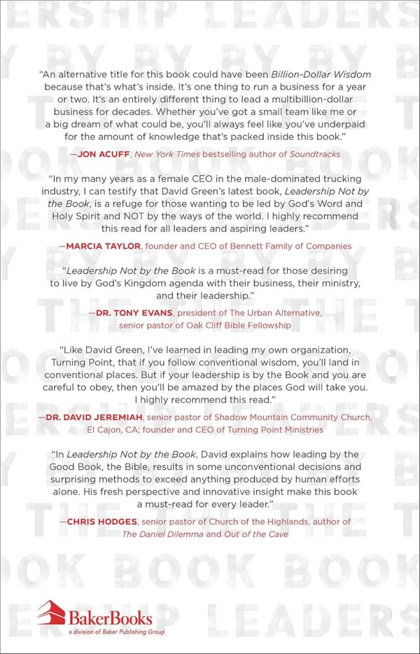Leadership Not by the Book: 12 Unconventional Principles to Drive Incredible Results - Image 3