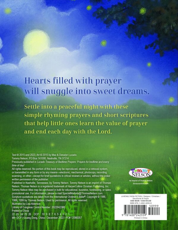 Bedtime Prayers for Little Ones (Max Lucado’s Bedtime Prayers for Little Ones) - Image 6