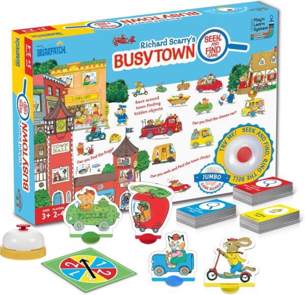 Briarpatch, Richard Scarry's Busytown Seek and Find Game, Based on Early Reader Books for Preschool, Kindergarten and 1st Grade - Image 2