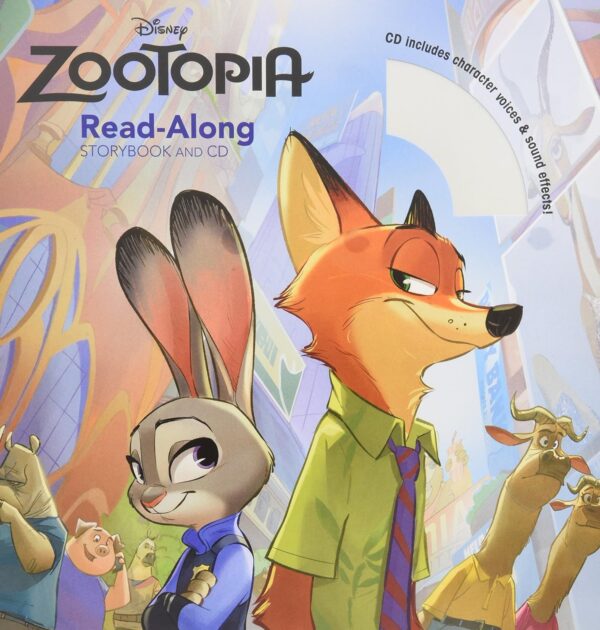 Zootopia Read-Along Storybook & CD (Read-Along Storybook and CD) - Image 2