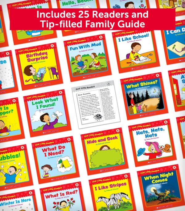 First Little Readers Parent Pack: Guided Reading Level A: 25 Irresistible Books That Are Just the Right Level for Beginning Readers - Image 4