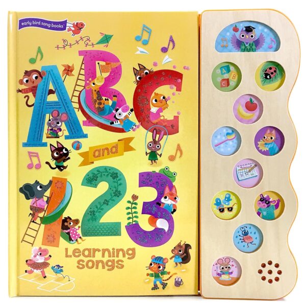 ABC & 123 Learning Songs: Interactive Children's Sound Book (11 Button Sound) (11 Button Sound Book) - Image 2