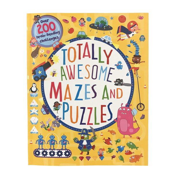 Totally Awesome Mazes and Puzzles: Over 200 Brain-bending Challenges - Image 2