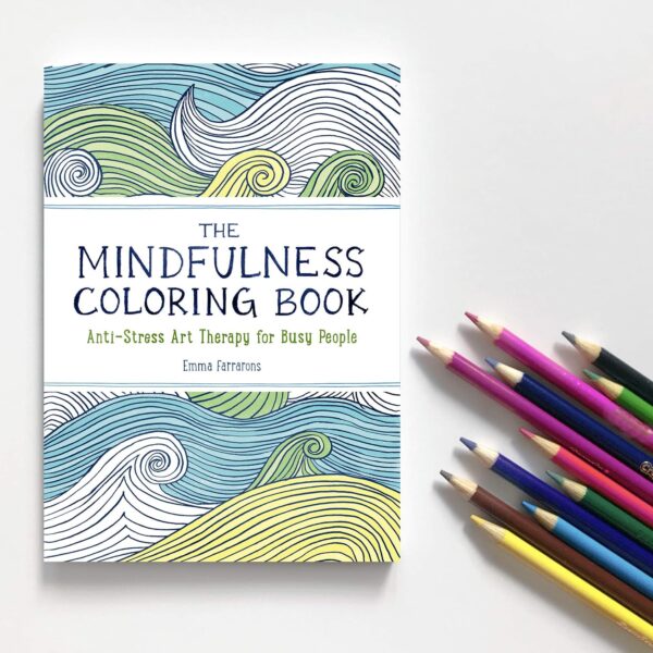 The Mindfulness Coloring Book: Relaxing, Anti-Stress Nature Patterns and Soothing Designs - Image 8