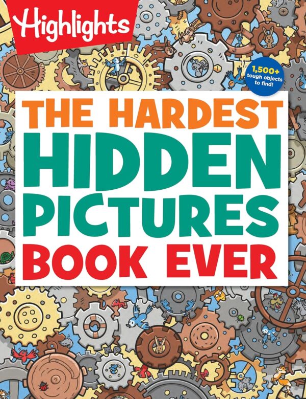 The Hardest Hidden Pictures Book Ever: 1500+ Tough Hidden Objects to Find, Extra Tricky Seek-and-Find Activity Book, Kids Puzzle Book for Super Solvers (Highlights Hidden Pictures) - Image 2