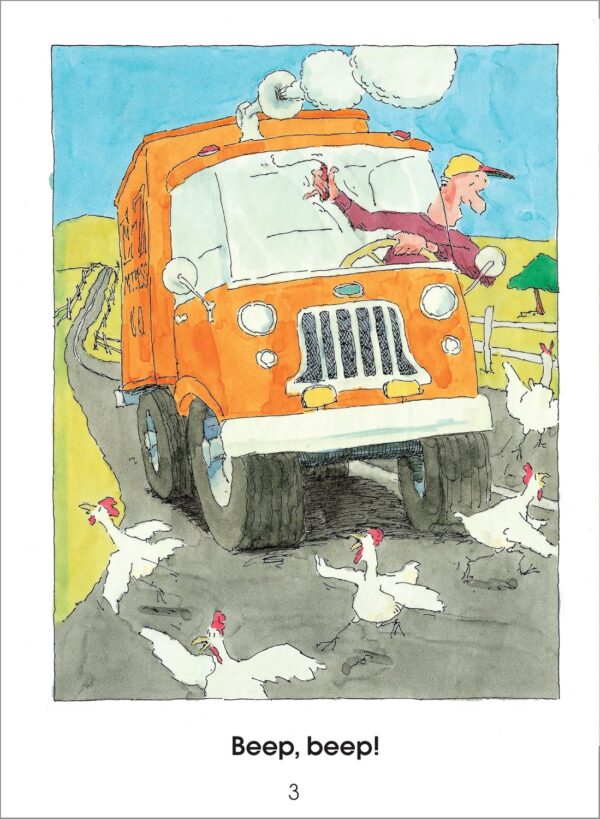 School Zone - Beep, Beep!, Start to Read!® Book Level 1 - Ages 4 to 6, Rhyming, Early Reading, Vocabulary, Simple Sentence Structure, Picture Clues, and More (School Zone Start to Read!® Book Series) - Image 5