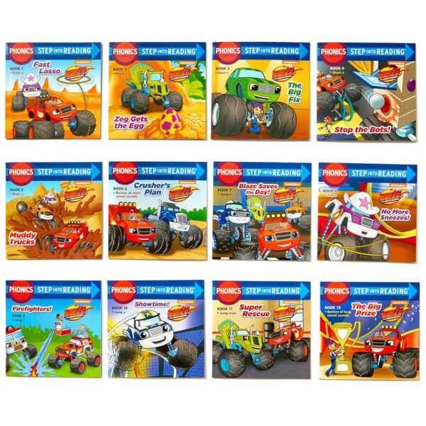 Monster Phonics (Blaze and the Monster Machines) (Step into Reading) - Image 5