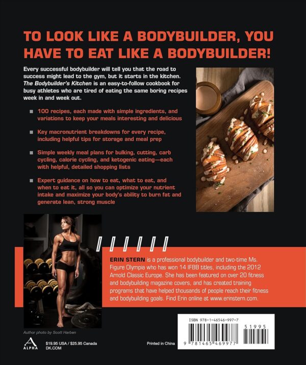 The Bodybuilder's Kitchen: 100 Muscle-Building, Fat Burning Recipes, with Meal Plans to Chisel Your - Image 3