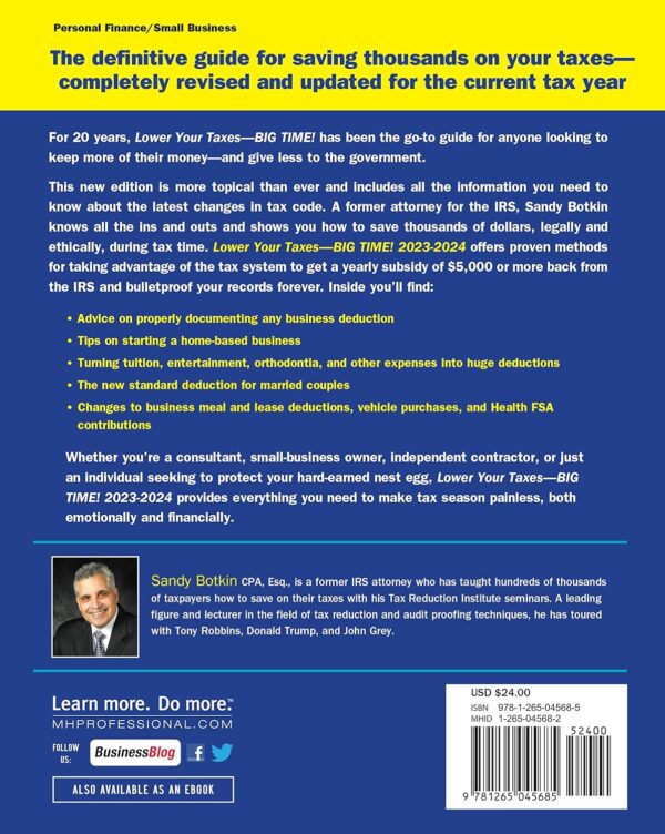 Lower Your Taxes - BIG TIME! 2023-2024: Small Business Wealth Building and Tax Reduction Secrets from an IRS Insider - Image 3
