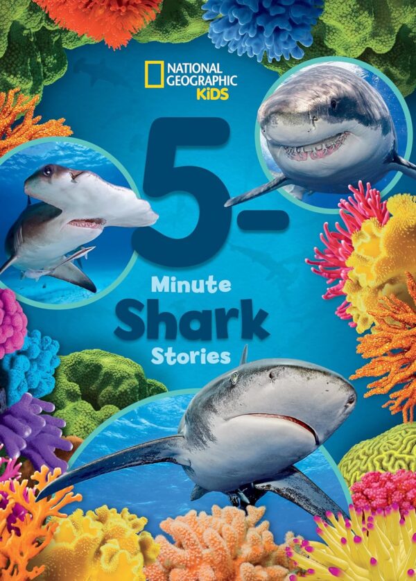 National Geographic Kids 5-Minute Shark Stories (5-Minute Stories) - Image 2