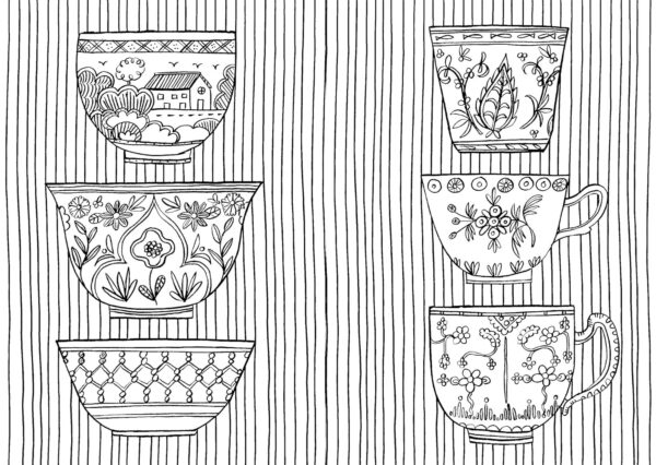 The Mindfulness Coloring Book: Relaxing, Anti-Stress Nature Patterns and Soothing Designs - Image 5
