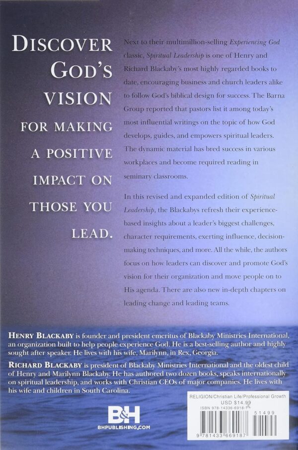 Spiritual Leadership: Moving People on to God's Agenda, Revised and Expanded - Image 3
